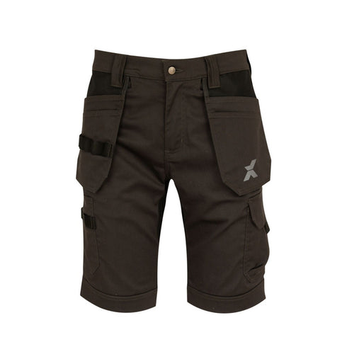 Xpert Pro Stretch Work Shorts Black/Grey
